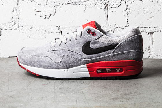 nike air max red and gray