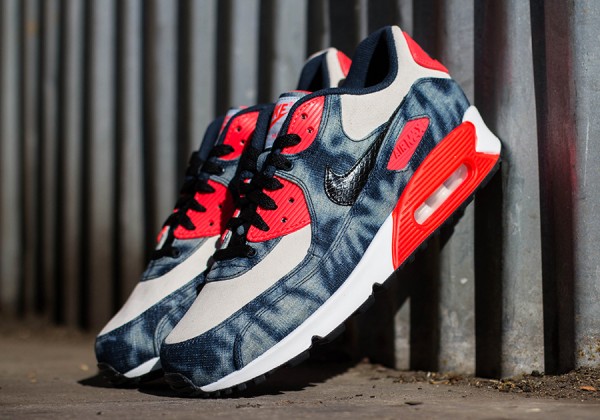 Nike Air Max 90 "Infrared Washed Denim" 2