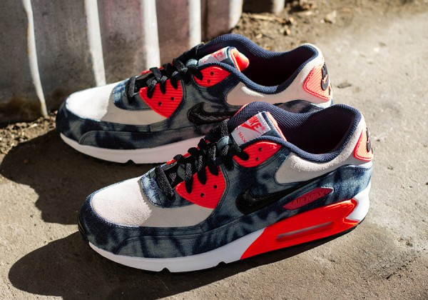 Nike Air Max 90 "Infrared Washed Denim" 3