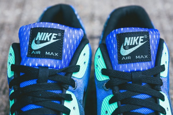 Nike Air Max 90 CMFT - Hyper Cobalt / Green Glow 6