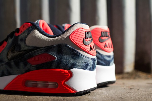 Nike Air Max 90 "Infrared Washed Denim" 7