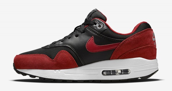 Nike Air Max 1 GS - Black / Red 2