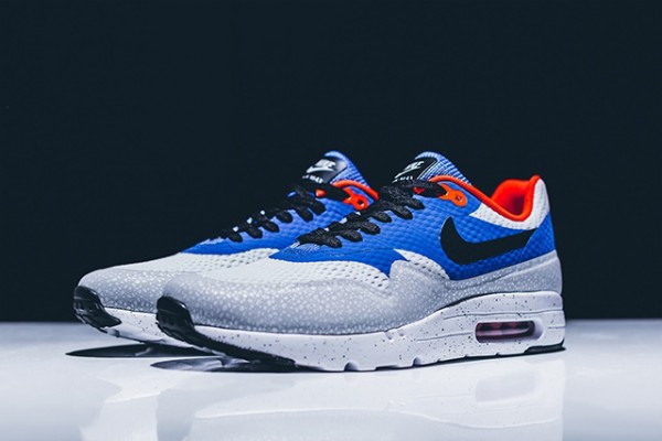 Nike Air Max 1 Ultra Essential - White/Black-Varsity Royal-Reflective Silver 2