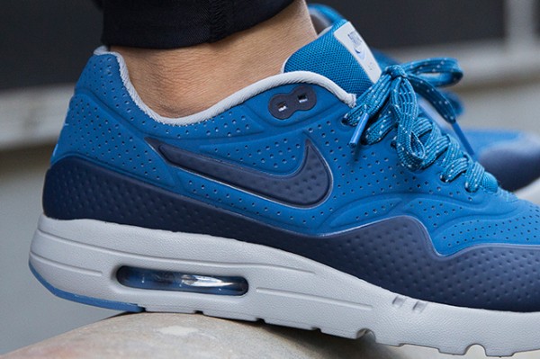 Nike Air Max 1 Ultra Moire - Navy Blue/Bright Blue-White 3