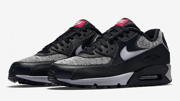 Nike Air Max 90 Essential - Black/Cool Grey-Anthracite-University Red 7