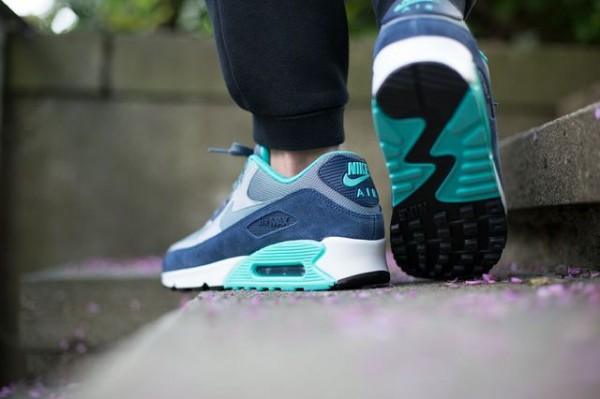 Nike Air Max 90 Essential - Blue Graphite / Blue Graphite - Wolf Grey 3