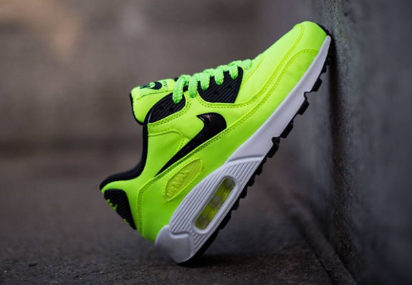 Nike Air Max 90 FB GS - Volt / Black - Electric Green - Liquid Lime 2