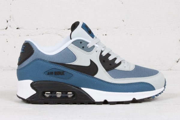 Nike Air Max 90 - Grey Mist / New Slate - Blue Graphite - Black 2