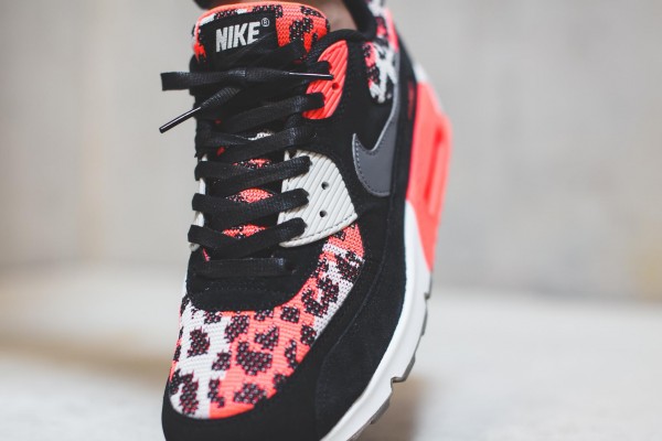 Nike Air Max 90 PA - Hot Lava / Dark Grey - Black - Light Bone 2