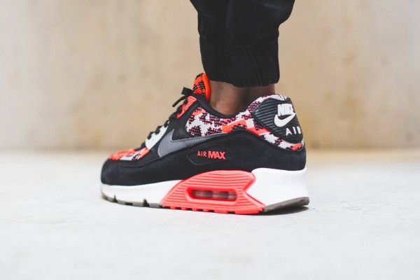 Nike Air Max 90 PA - Hot Lava / Dark Grey - Black - Light Bone 3