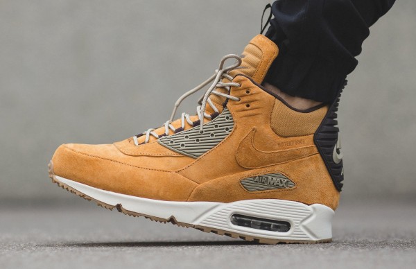 Nike Air Max 90 Sneakerboot Winter - Bronze/Black-Bamboo-Bl Ribbon 2