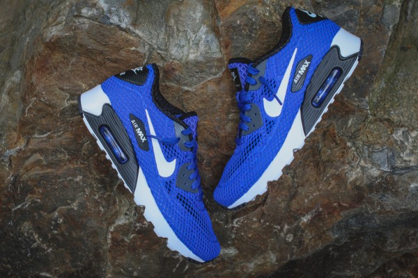 Nike Air Max 90 Ultra BR Plus QS - Racer Blue / Black 3