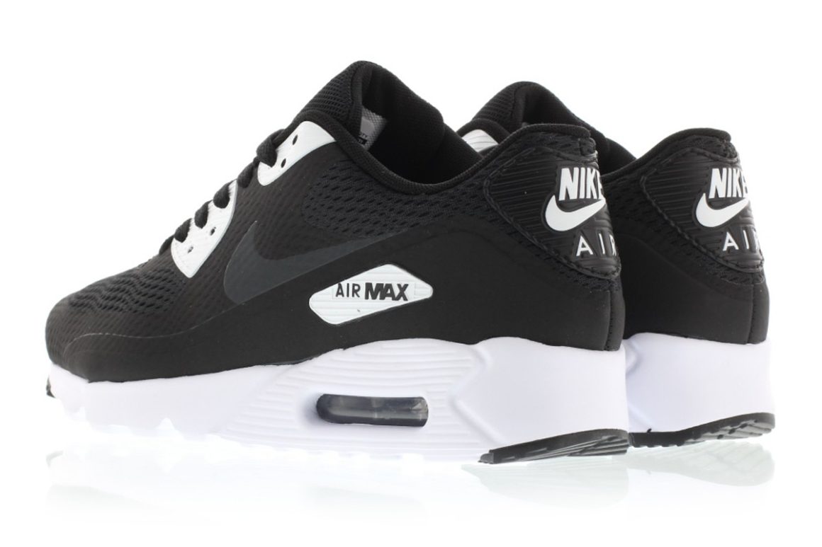 air max 90 essential white black