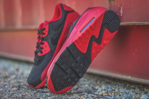 Nike Air Max 90 Winter PRM - Gym Red/Black 4