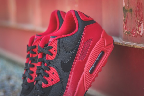 Nike Air Max 90 Winter PRM - Gym Red/Black 5