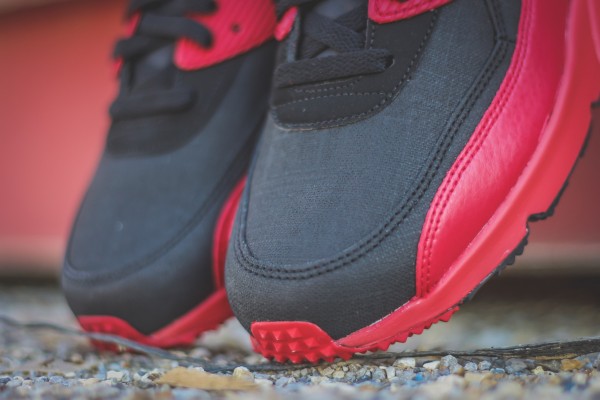 Nike Air Max 90 Winter PRM - Gym Red/Black 7