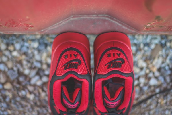 Nike Air Max 90 Winter PRM - Gym Red/Black 8