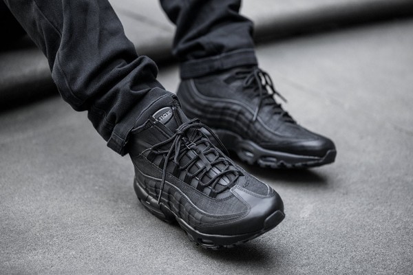 Nike Air Max 95 Sneakerboot - Black/Black 2