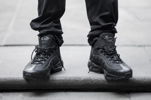 Nike Air Max 95 Sneakerboot - Black/Black 3