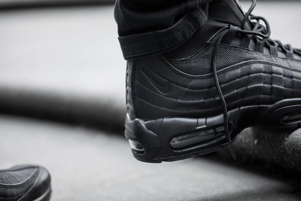 Nike Air Max 95 Sneakerboot - Black/Black 6