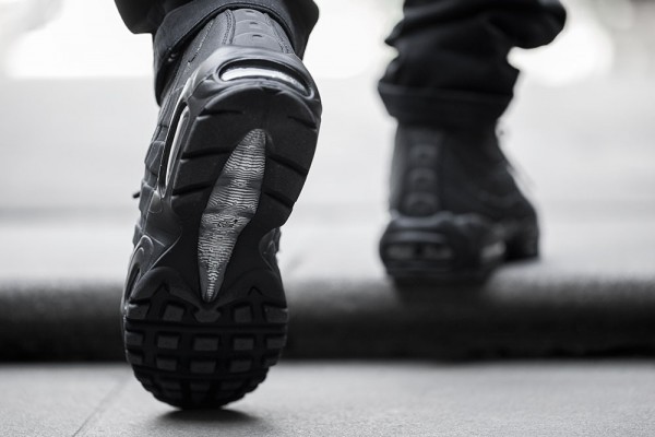 Nike Air Max 95 Sneakerboot - Black/Black 7