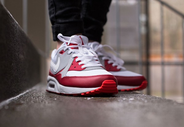 Nike Air Max Light GS - White / Gym Red - Wolf Grey 2