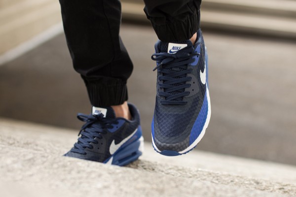 Nike Air Max Lunar90 Breeze - Game Royal / Midnight Navy Black - White 3