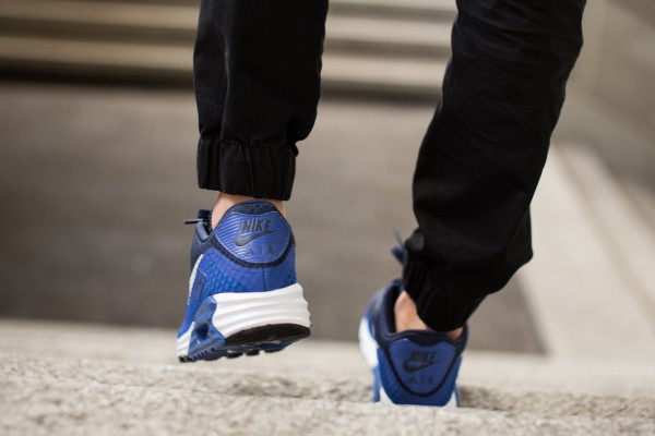 Nike Air Max Lunar90 Breeze - Game Royal / Midnight Navy Black - White 4