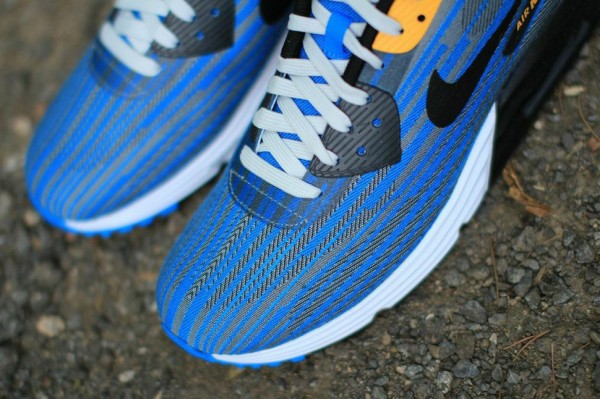 Nike Air Max Lunar90 Jacquard - Light Ash / Photo Blue 2