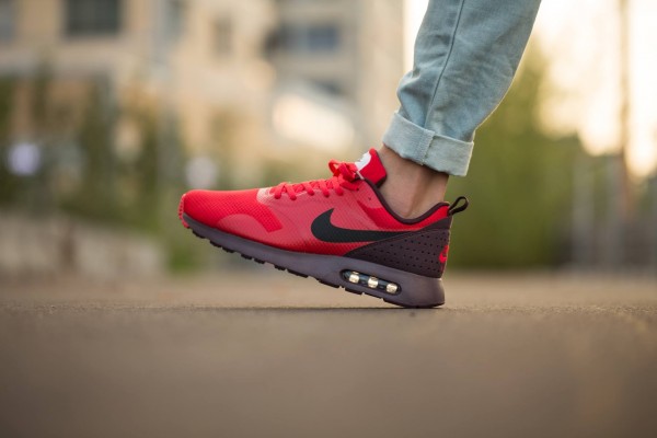 Nike Air Max Tavas - Deep Burgundy/Black-University Red 2