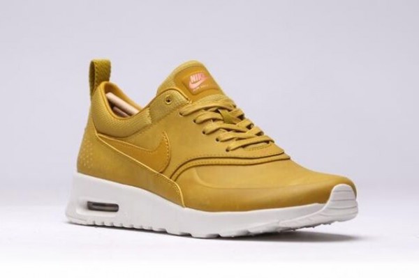 Nike Air Max Thea Premium - Dark Citron/Dark Citron-Slate 5