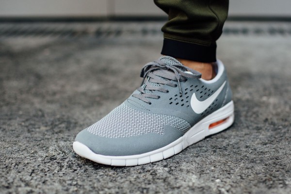 Nike SB Eric Koston 2 Max -  Cool Grey / White - Total Orange  3