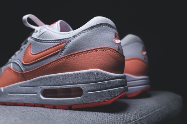 Nike WMNS Air Max 1 Essential - White / Hot Lava - Sunset Glow 5