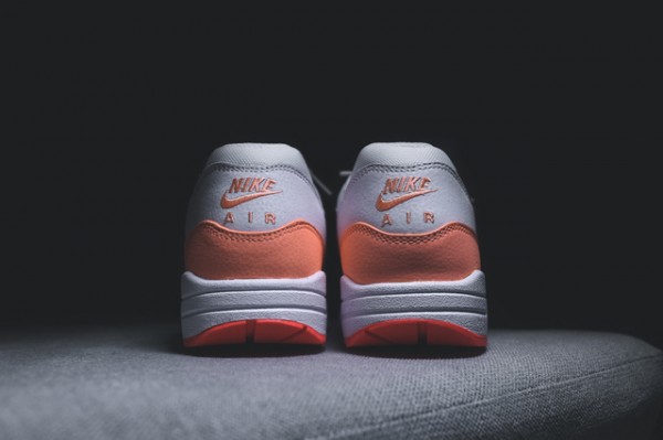 Nike WMNS Air Max 1 Essential - White / Hot Lava - Sunset Glow 7