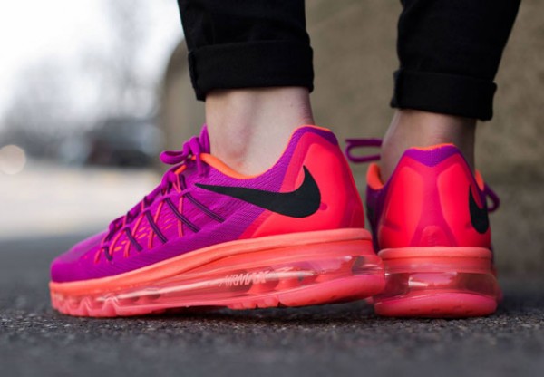 Nike WMNS Air Max 2015 - Fuchsia Flash / Black - Hot Lava 4