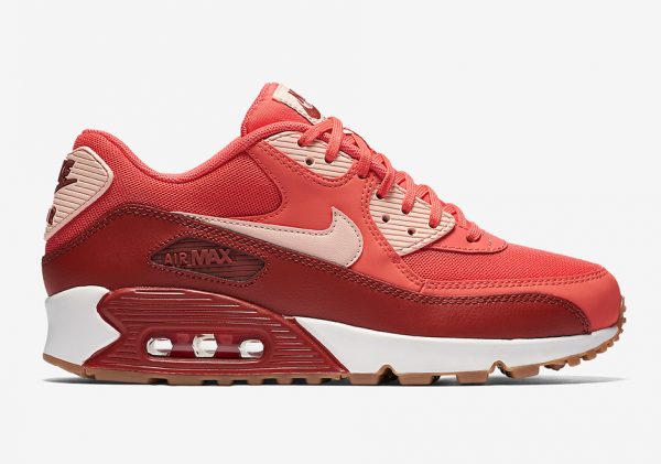 Nike WMNS Air Max 90 Essential - Ember Glow/Arctic Orange-Dark Cayenne-Summit White-Gum Medium Brown 2