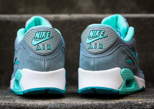 Nike WMNS Air Max 90 – Silver / Hyper Turquoise 5