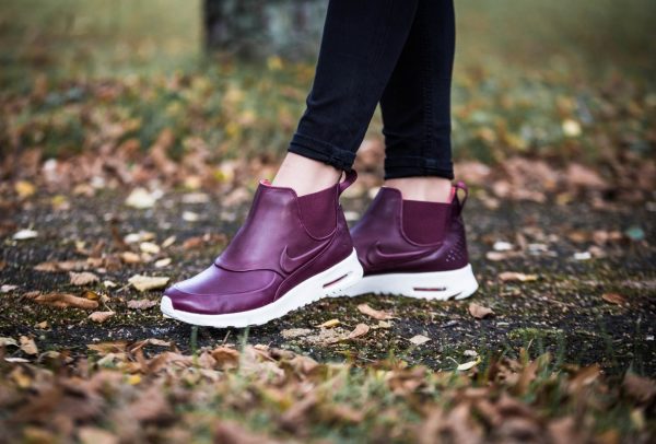 Nike WMNS Air Max Thea Mid - Night Maroon/Sail-Ember Glow 2