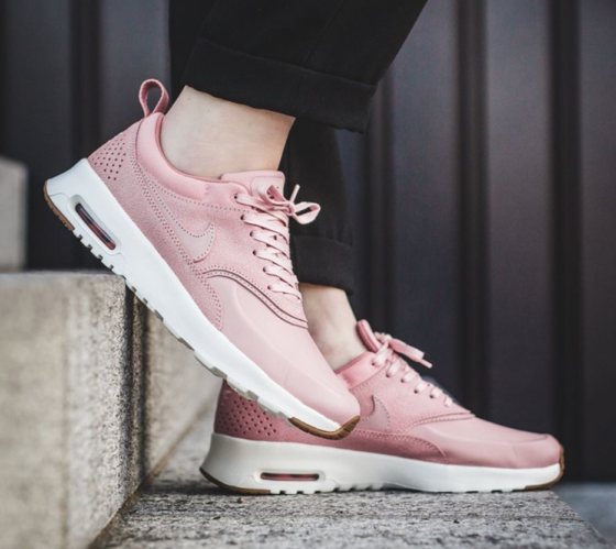 Nike WMNS Air Max Thea Premium - Pink Glaze/Sail-Reb ...