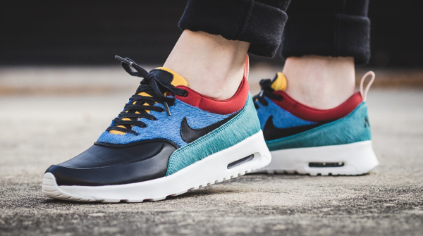 Nike WMNS Air Max Thea Premium - Star Blue/Black-Dark Cayenne 2